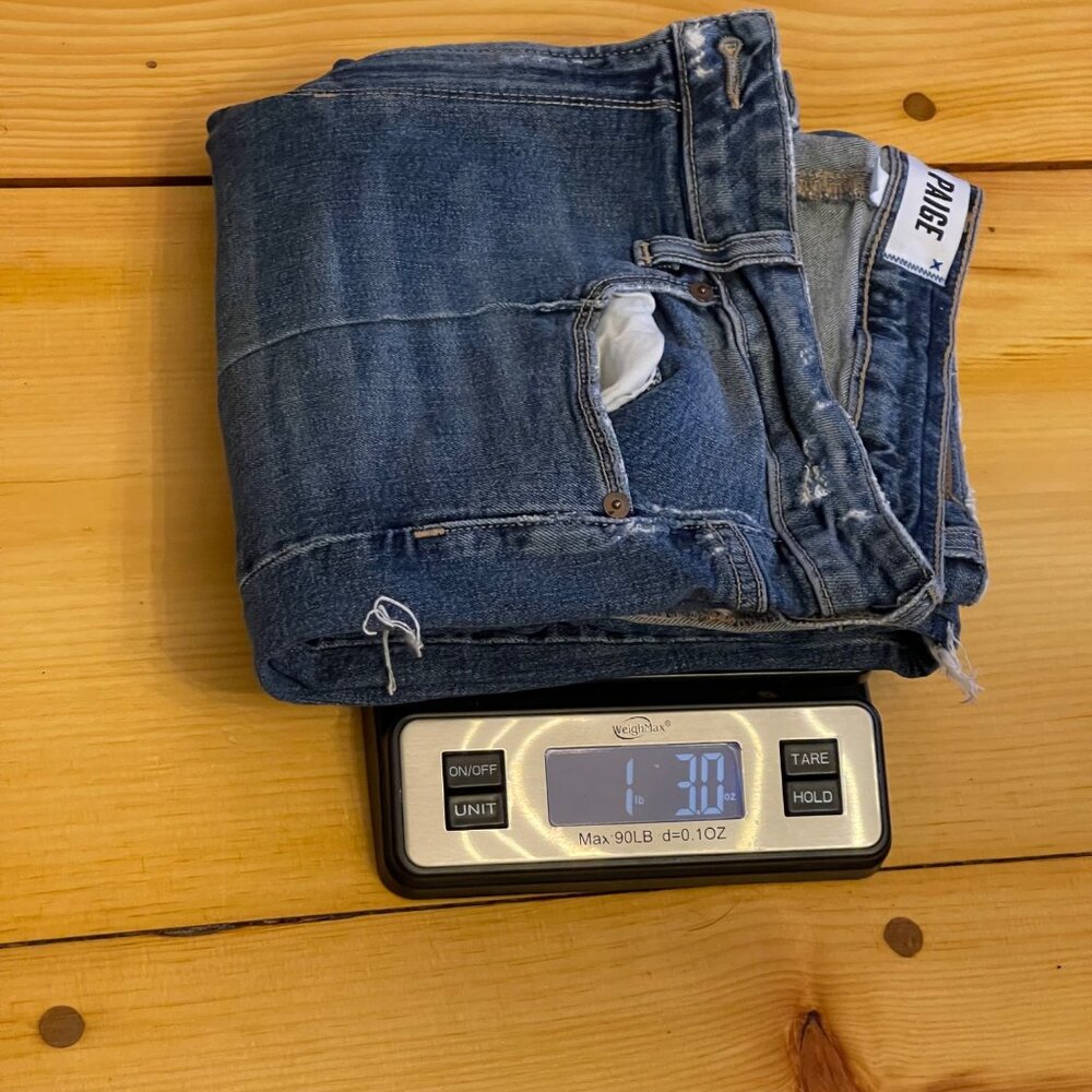 Paige Women's Jacqueline Straight Denim Jeans size 28 - Picture 11 of 11